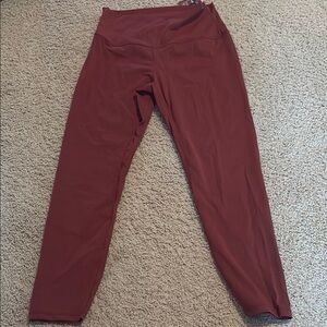 Born Primitive Maroon High-Waisted Leggings
